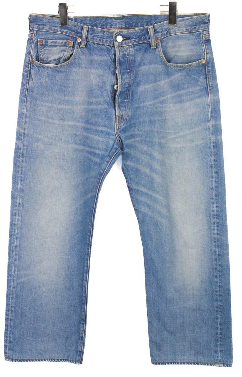 リーバイス Levi's 501 ホワイトデニム W36 90s USA製 Levi'sリーバイス 501 ホワイト デニムパンツ w36 L32
