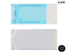 200 pcs 2.25" x 5" Self Sealing Sterilization Pouches Autoclave, Sterilizer Bag