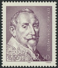 Estonia #282 Gustavus Adolphus King of Sweden Europe 2.50K Postage 1994 MNH VF