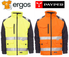 PAYPER HIWAY Giubbotto Uomo Alta Visibilità da Lavoro Giacca Maniche Staccabili