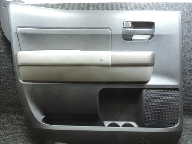 2007-2013 TOYOTA TUNDRA CREW MAX BLACK DRIVER DRIVERS LEFT REAR DOOR