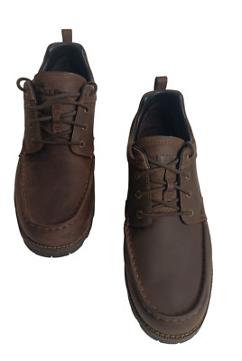L.L. Bean Men\'s East Point Rugged English Moc, Waterproof Brown 8.5 L.L. Bean Men\ main image 3