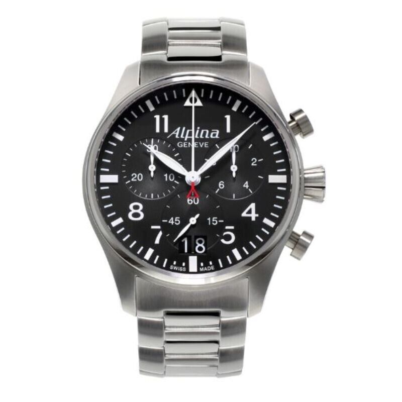 Alpina Men's Startimer Pilot Quartz Chronograph Big Date Alpina Men's Startimer Pilot Quartz Chronograph Big Date