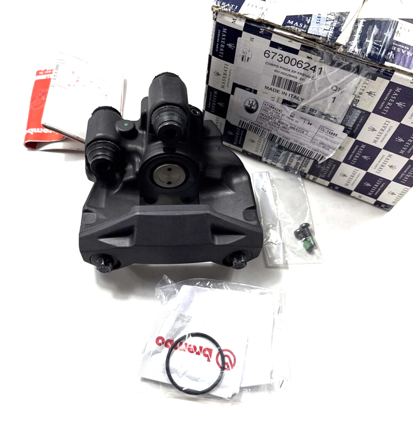 Genuine OEM Maserati Ghibli, Quattroporte  Brake Caliper Rear Right 673006241