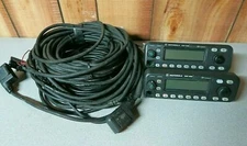 UPGRADED DUAL REMOTE HEAD MOTOROLA MCS2000 VHF 110 Watt 250Ch 146-174Mhz RADIO 
