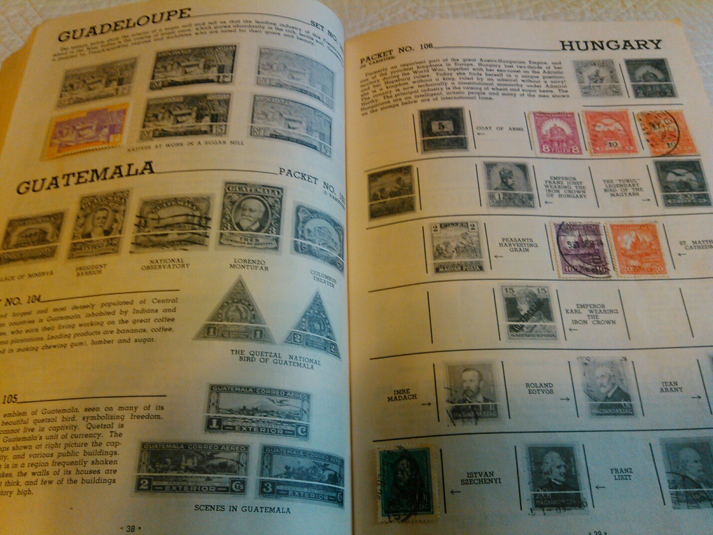 Brookfield WorldWide Stamp Album with stamps eBay