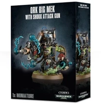 Warhammer 40k Ork Big Mek with Shokk Attack Gun NEW in BOX