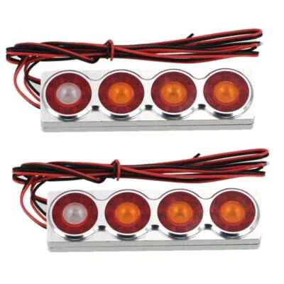 LED Metall Engel Auge Schwanz Licht Für 1/14 Tamiya RC Truck Scania 620 3363 Man - Bild 1 von 4