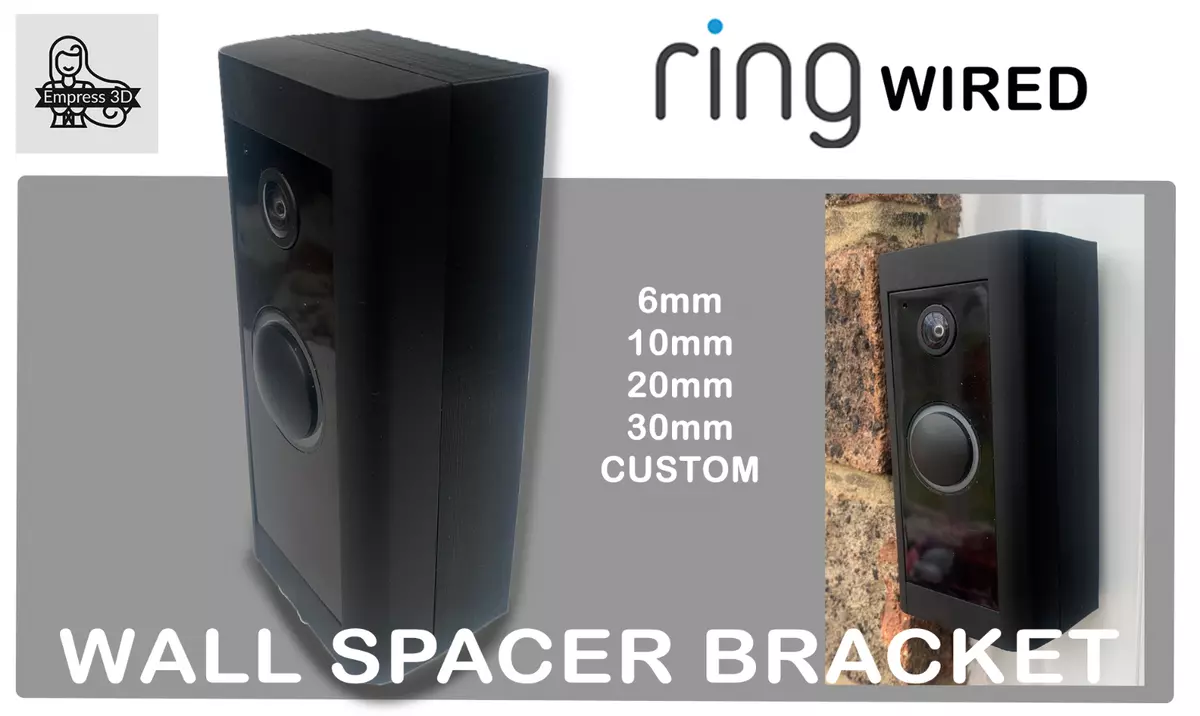 Ring doorbell store spacer