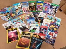 Lot of 10 Level 1~RL~Ready to-I Can Read-Step into Reading-Learn Read Books MIX