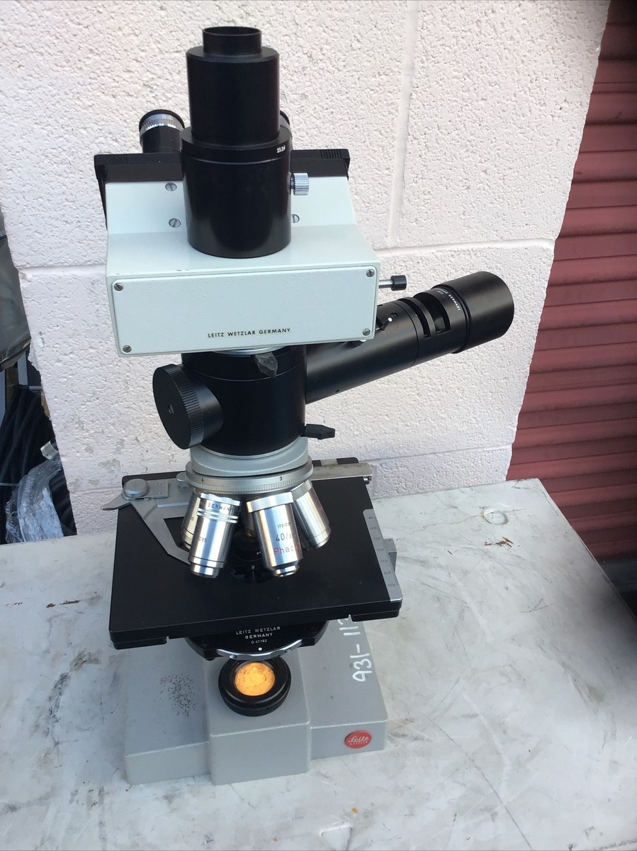 Leitz Wetzlar Type 020 441.012 Microscope | eBay