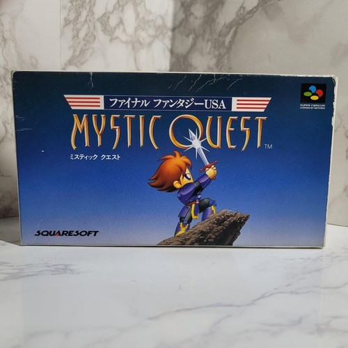 Super Famicom SFC FINAL FANTASY MYSTIC QUEST Nintendo Japan Action Battle Game - Picture 1 of 7