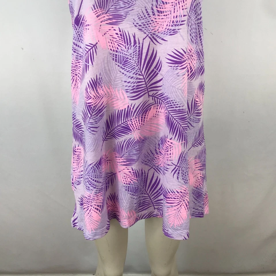 HURLEY - NIÑAS 14/16 - VESTIDO MORADO SIN MANGAS CUELLO REDONDO MEZCLA ALGODÓN Foto 3 de 4