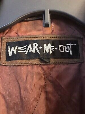 U2 Wear Me Out Genuine Brown Leather Flight Bomber Men's U2 Wear Me Out Genuine Brown Leather Flight Bomber Men's