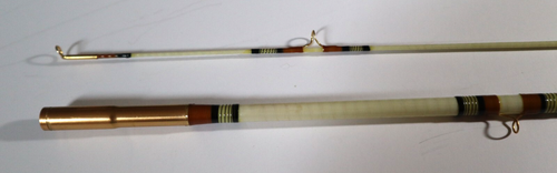 Vintage Shakespeare Wonderod 8'6" Presidential Gold Cup Fly Rod FY-A510 Light - Picture 12 of 14