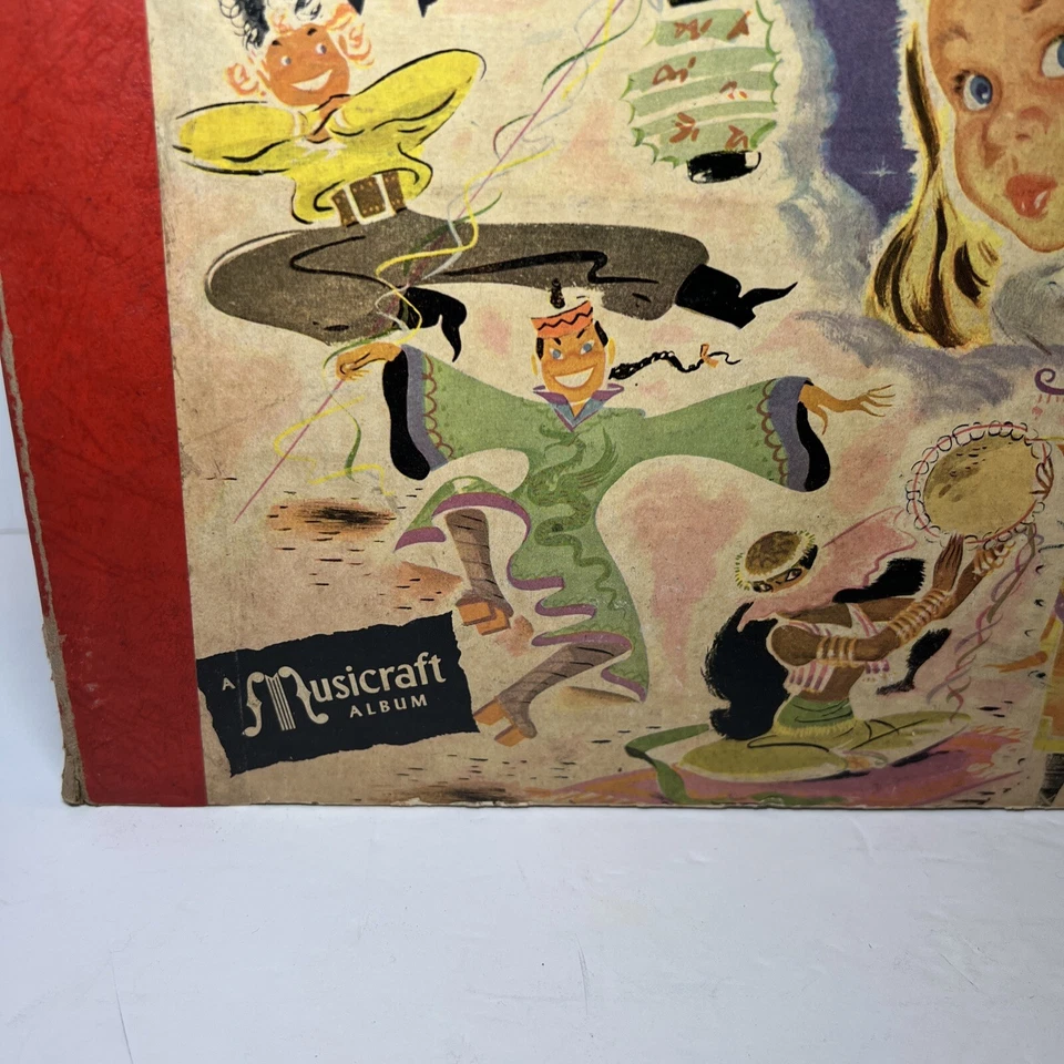 MILTON CROSS The Nutcracker Suite For Children 3x10" 78 RPM ALBUM Musicraft M 74 - Image 3 of 4