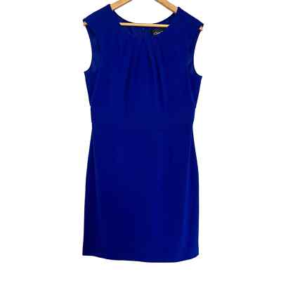 Chelsea Rose Sleeveless Sheath Dress Size 12 Royal Blue New
