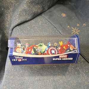 Disney Infinity Marvel Dustproof Storage Case Spider-Man Iron Man Captain Ameri…