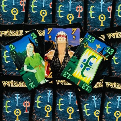 Fantasy Wizard Oracle Card Deck US Games Systems Iinc Franz