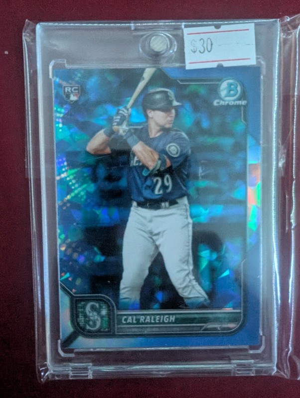 2022 Bowman Chrome Sapphire Edition - Cal Raleigh #51 (RC)