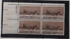 Scott # 1360 - Cherokee Strip Issue - Plate Block Of 4 - MNH - 1968
