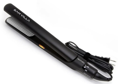 Sam Villa TEXTUR 1" Professional Texturizing Iron Black 50004 Works Crimper