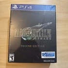 FINAL FANTASY VII REMAKE DELUXE EDITION Playstation 4 PS4 Brand New Sealed