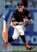 2020 Topps Chrome Refractors #168 Mauricio Dubon RC - Rookie Card San F ID:66585. rookie card picture