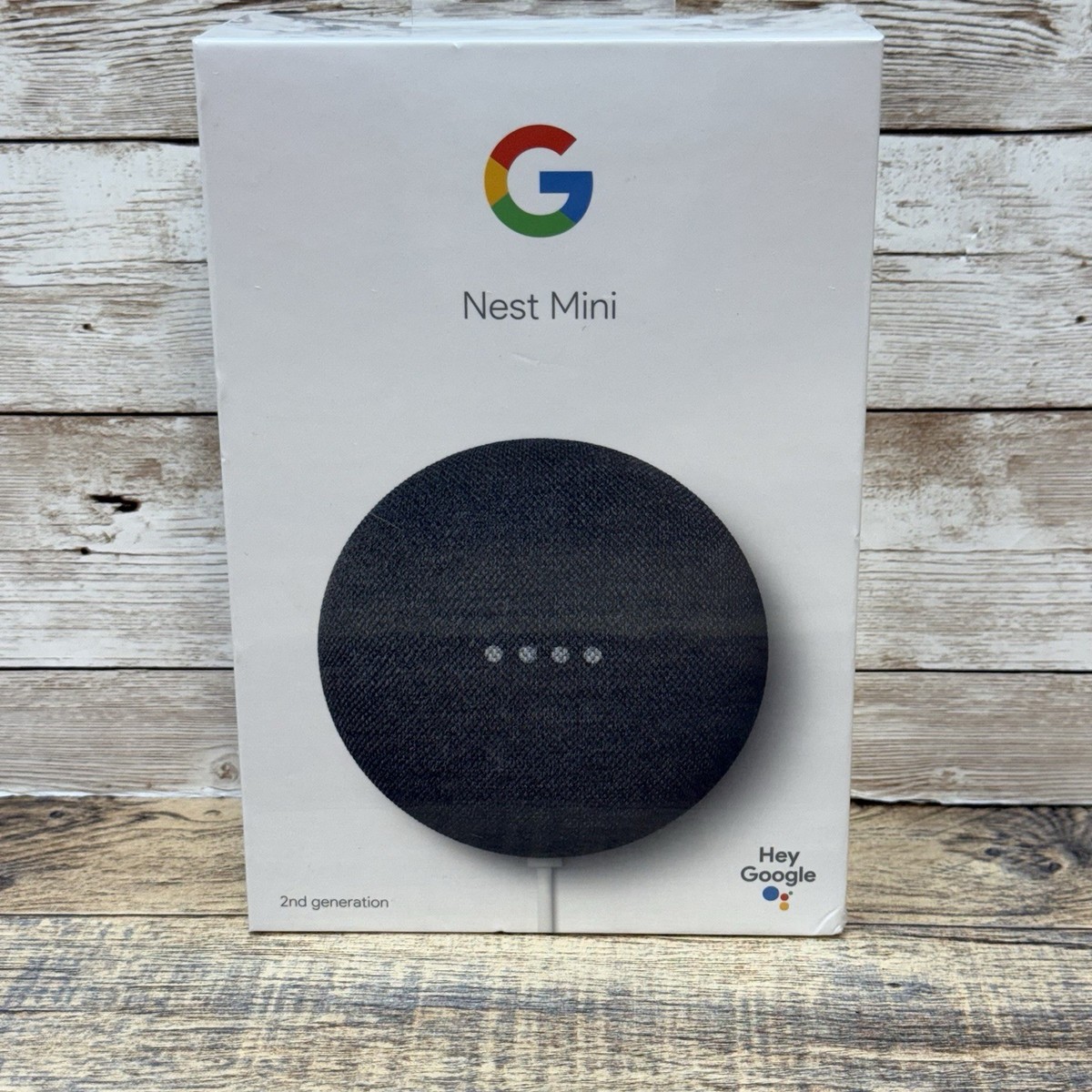 Google Nest Mini (2nd Generation) Smart Speaker - Chalk for sale