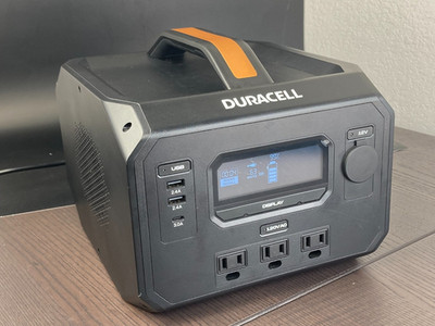 Duracell PowerBlock 500 Portable Power Station - Powers On - Issues - AS IS