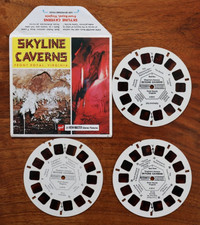 VIEW-MASTER SKYLINE CAVERNS FRONT ROYAL VIRGINIA GAF A831 3 REEL SET