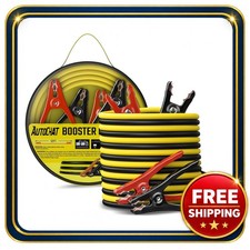 Jumper Cables 8 Gauge 12 Feet Automotive Battery Cables
