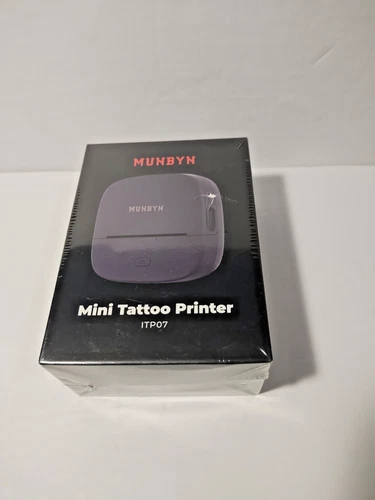 MUNBYN 2-Inch Mini Portable Thermal Tattoo Stencil Printer - product listing photo
