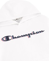 Champion Jungen Legacy Hoodie Big Logo Sweatshirt Weiß (WW001)