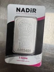 Nadir Metal Rafineri 1 Ounce 1 oz 999.0 Fine Silver Bullion Bar