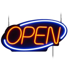 Large LED Open Sign Neon Light Bright for Restaurant Bar Pub Shop Store Business
