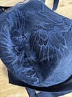 Soma Underwire Lightly Lined Lace Bra 40D NWT Nightfall Navy — photo 6