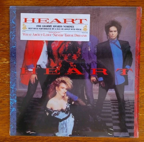HEART Self-Titled 1985 LP Capitol VG+/VG+ IN SHRINK w/Hype Original Press