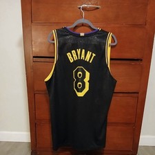 Kobe Bryant Lakers Black Mamba Gigi Heart Basketball Jersey XL