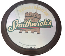 Large 28" Smithwick's Irish Ale Pub Mirror Sign Irish Beer Bar Advertising 2005