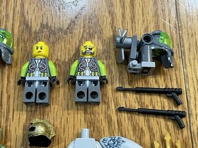 8078 Lego Atlantis Minifigures: atl013, atl007, atl004, atl011, atl012, atl008