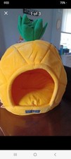 Nandog Pet Gear Yellow Pineapple Pet Cat Dog Bed