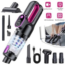 DE Kabellos Handstaubsauger Mini Autostaubsauger Für Auto Büro Zuhause Tragbar