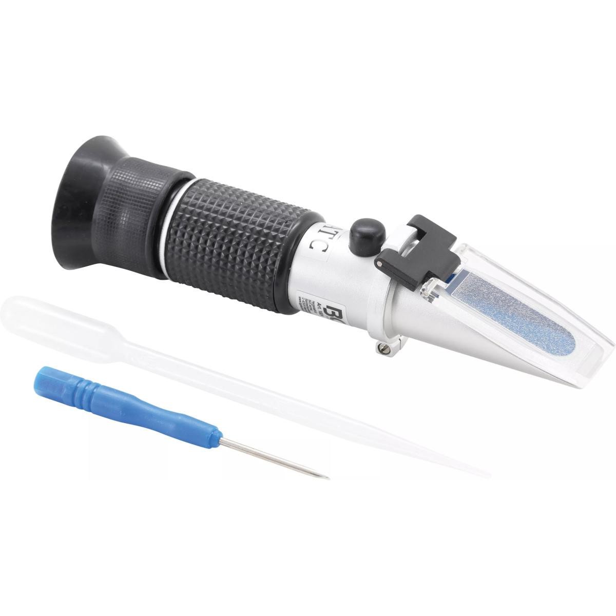 Réfractomètre BGS Technic testeur multifonctions pour résoudre les problèmes de batterie et gel moteur