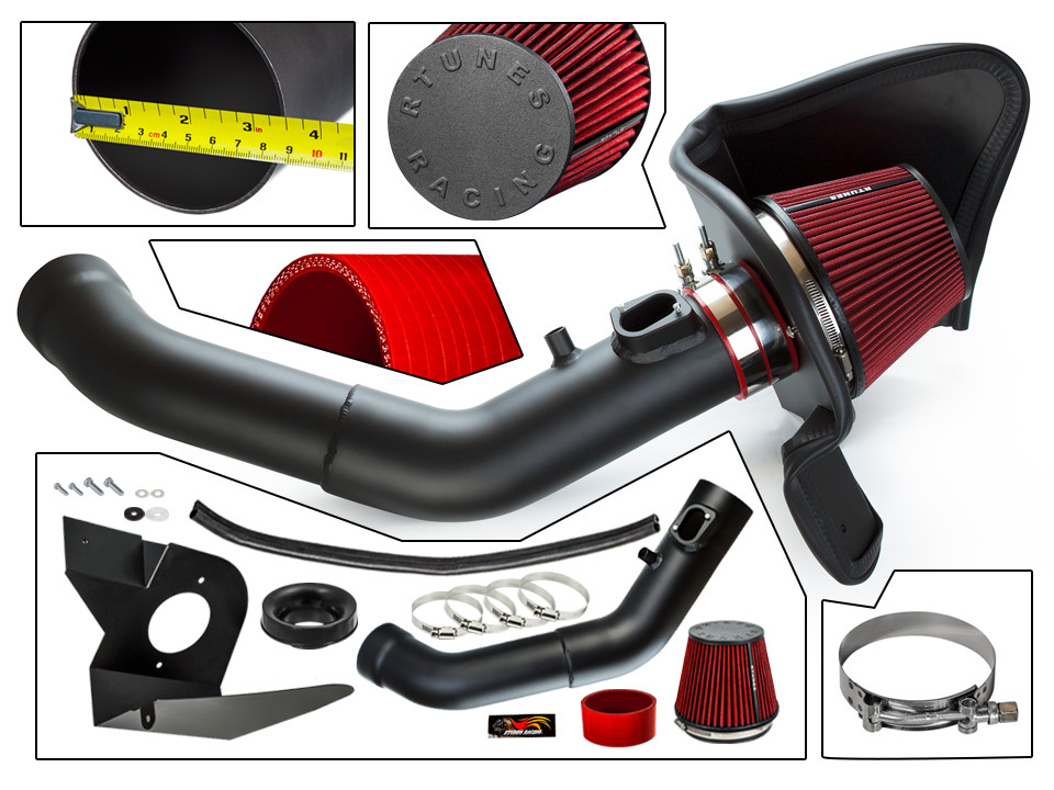 RTunes Air Intake Kit+Heat Shield 2014-2018 BMW M2/M235i/435i Gran Coupe 3.0L I6