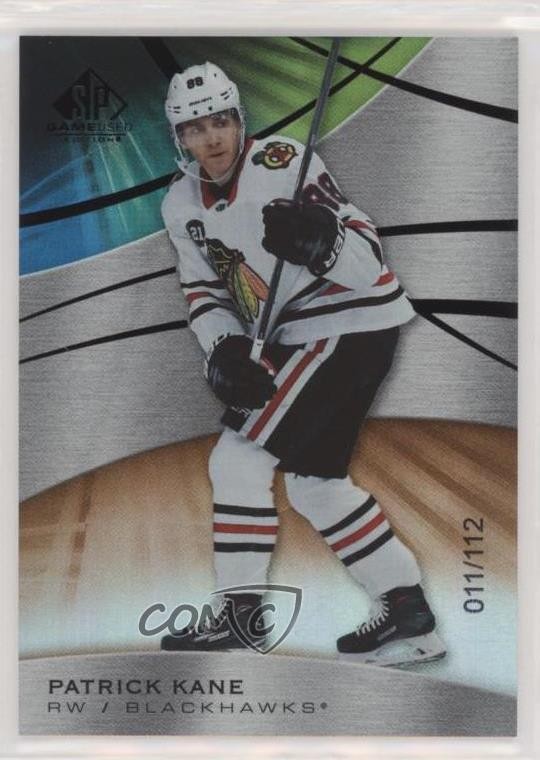 2019-20 SP Game Used Edition Orange Rainbow 11/112 Patrick Kane #45 0y6z