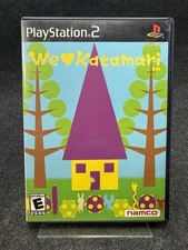 We Love Katamari PS2 (Sony PlayStation 2, 2005) CIB & TESTED