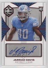 2017 Panini Limited Rookie Auto Spotlight Ruby 10/10 Jarrad Davis #144 Auto 1f1