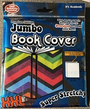Premium Edition Jumbo Book Cover XXL, Super Stretchy, fits up to 10x15in