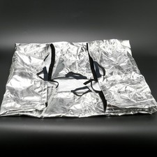 Wesctott Scrim Jim Small Silver/White Bounce Fabric, 42." x 42" 1869